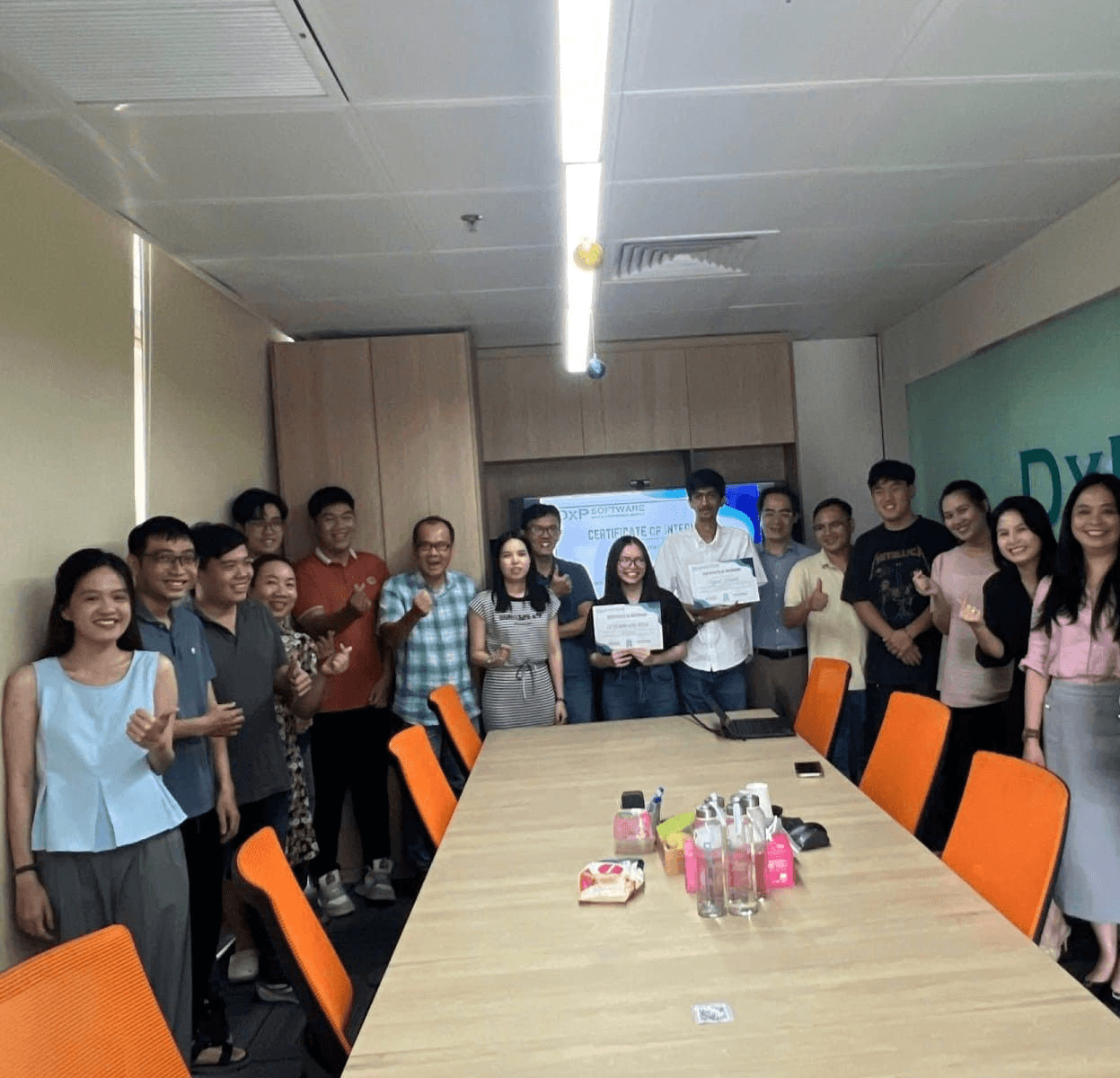 DXP Software — internship project work